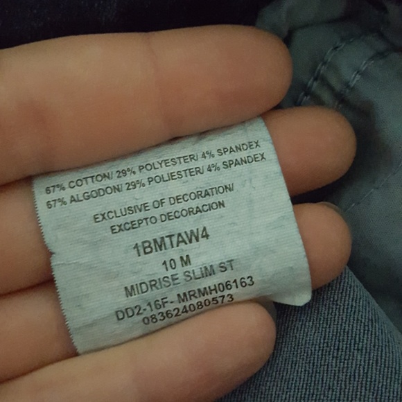 2 PAIRS Riders by lee Midrise slim straight - Picture 8 of 8